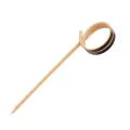 Pics spirale noir 7cm bois                                          RP> BPC033 9cm